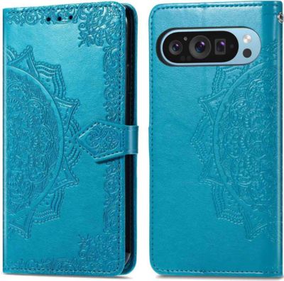 Coque étui IMOSHION pour Google Pixel 9 / 9 Pro - Turquoise