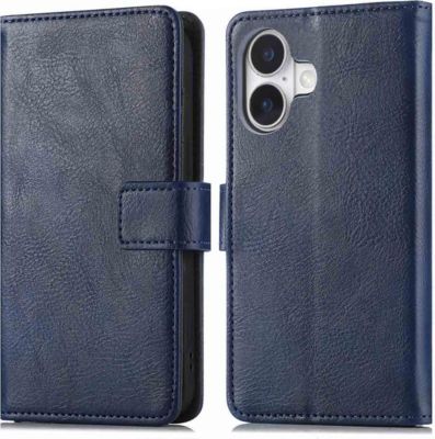 Coque étui IMOSHION pour Apple iPhone 16 - Bleu foncé