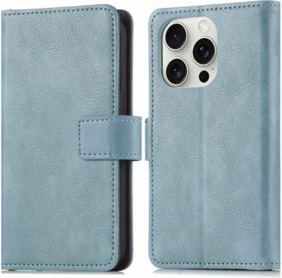 Coque étui IMOSHION pour Apple iPhone 16 Pro - Bleu clair