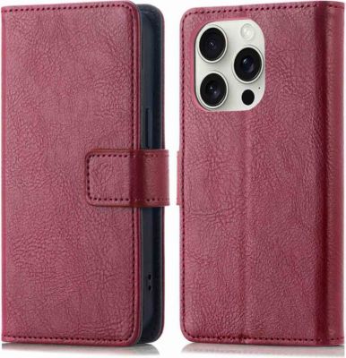 Coque étui IMOSHION pour Apple iPhone 16 Pro - Bordeaux
