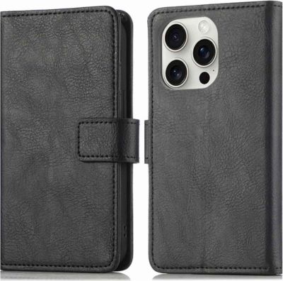 Coque étui IMOSHION pour Apple iPhone 16 Pro - Noir Coque étui IMOSHION pour Apple iPhone 16 Pro - Noir