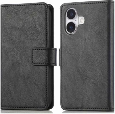 Coque étui IMOSHION pour Apple iPhone 16 Plus - Noir Coque étui IMOSHION pour Apple iPhone 16 Plus - Noir