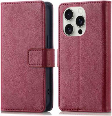 Coque étui IMOSHION pour Apple iPhone 16 Pro Max - Bordeaux Coque étui IMOSHION pour Apple iPhone 16 Pro Max - Bordeaux