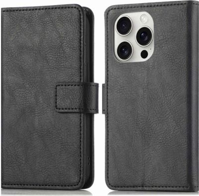 Coque étui IMOSHION pour Apple iPhone 16 Pro Max - Noir