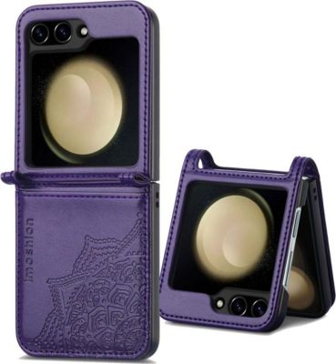 Coque étui IMOSHION pour Samsung Galaxy Z Flip 6 - Violet