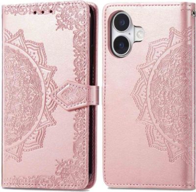 Coque étui IMOSHION pour Apple iPhone 16 - Rose Doré