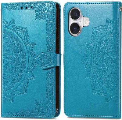 Coque étui IMOSHION pour Apple iPhone 16 - Turquoise