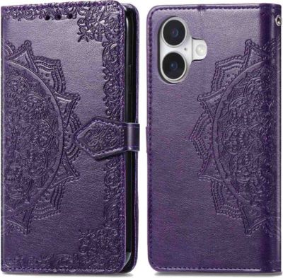 Coque étui IMOSHION pour Apple iPhone 16 - Violet Coque étui IMOSHION pour Apple iPhone 16 - Violet