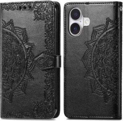 Coque étui IMOSHION pour Apple iPhone 16 - Noir