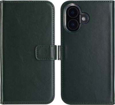 Coque étui SELENCIA pour Apple iPhone 16 - Vert Coque étui SELENCIA pour Apple iPhone 16 - Vert