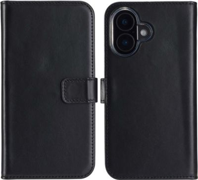 Coque étui SELENCIA pour Apple iPhone 16 - Noir Coque étui SELENCIA pour Apple iPhone 16 - Noir