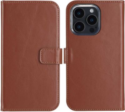 Coque étui SELENCIA pour Apple iPhone 16 Pro - Lichtbruin Coque étui SELENCIA pour Apple iPhone 16 Pro - Lichtbruin