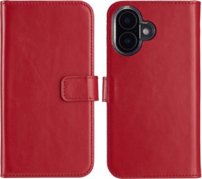 Coque étui SELENCIA pour Apple iPhone 16 Plus - Rouge Coque étui SELENCIA pour Apple iPhone 16 Plus - Rouge