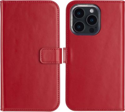 Coque étui SELENCIA pour Apple iPhone 16 Pro - Rouge