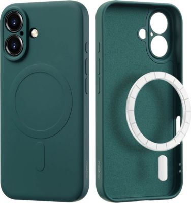 Coque IMOSHION pour Apple iPhone 16 - Vert foncé Coque IMOSHION pour Apple iPhone 16 - Vert foncé