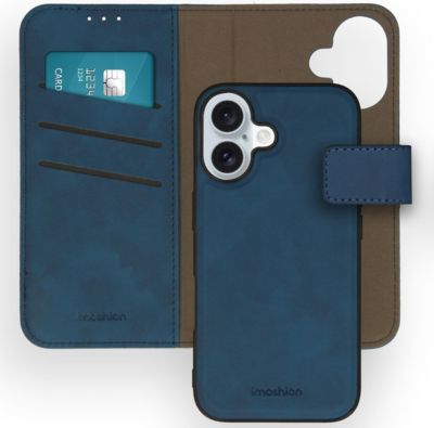 Coque étui IMOSHION pour Apple iPhone 16 - Bleu