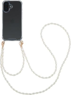 Coque avec cordon IMOSHION pour Apple iPhone 16 - Transparent