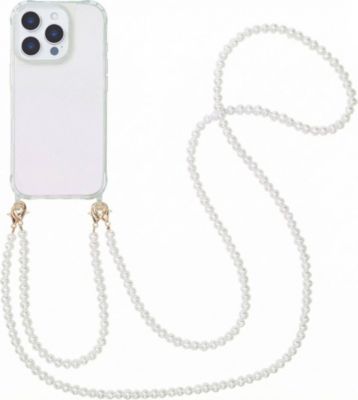 Coque avec cordon IMOSHION pour Apple iPhone 16 Pro - Perles