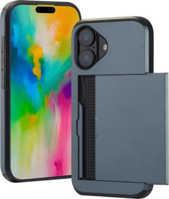 Coque IMOSHION pour Apple iPhone 16 - Bleu foncé