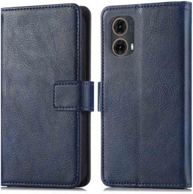 Coque étui IMOSHION pour Motorola Moto G85 - Bleu foncé