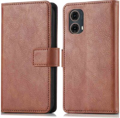 Coque étui IMOSHION pour Motorola Moto G85 - Marron