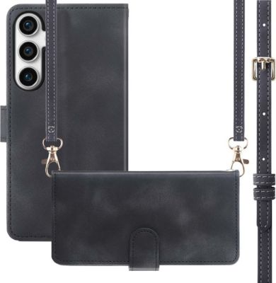 Etui avec cordon IMOSHION pour Samsung Galaxy S23 FE - Noir