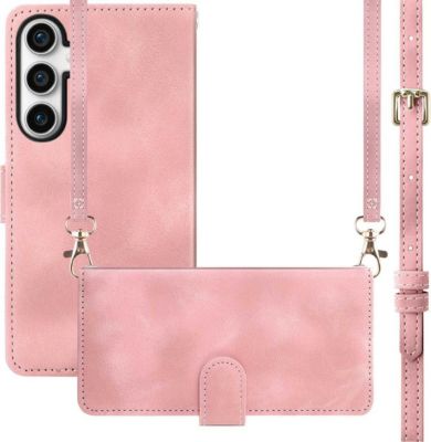 Etui avec cordon IMOSHION pour Samsung Galaxy S23 FE - Rose