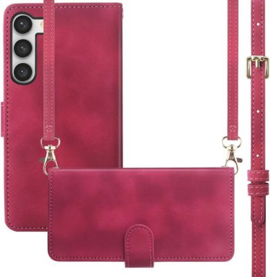 Etui avec cordon IMOSHION pour Samsung Galaxy S23 - Rouge