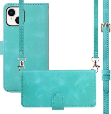 Etui avec cordon IMOSHION pour Apple iPhone 15 - Turquoise