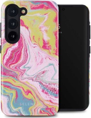 Coque SELENCIA pour Samsung Galaxy S23 - Marble Pink Coque SELENCIA pour Samsung Galaxy S23 - Marble Pink