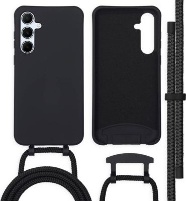 Coque avec cordon IMOSHION pour Samsung Galaxy A55 - Noir