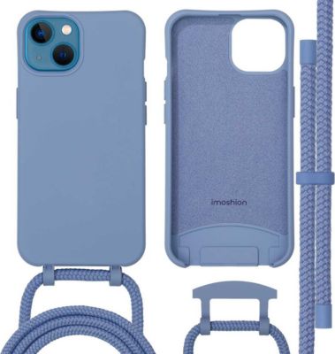 Coque avec cordon IMOSHION pour Apple iPhone 13 - Ash Blue