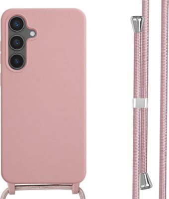 Coque avec cordon IMOSHION pour Samsung Galaxy S24 FE - Sand Pink