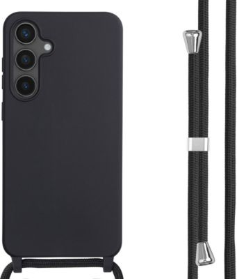 Coque avec cordon IMOSHION pour Samsung Galaxy S24 FE - Noir