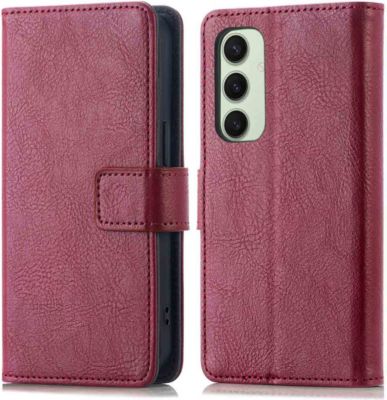 Coque étui IMOSHION pour Samsung Galaxy S24 FE - Bordeaux Coque étui IMOSHION pour Samsung Galaxy S24 FE - Bordeaux