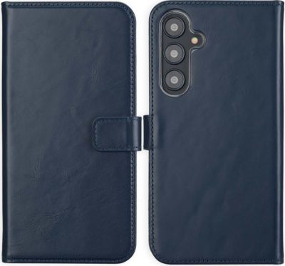 Coque étui SELENCIA pour Samsung Galaxy S24 FE - Bleu