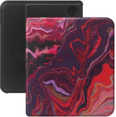 Etui SELENCIA pour Kobo Libra Colour - Marble Purple
