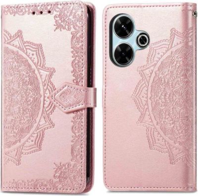 Coque étui IMOSHION pour Xiaomi Redmi 13 4G - Rose Doré