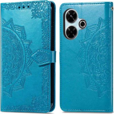 Coque étui IMOSHION pour Xiaomi Redmi 13 4G - Turquoise