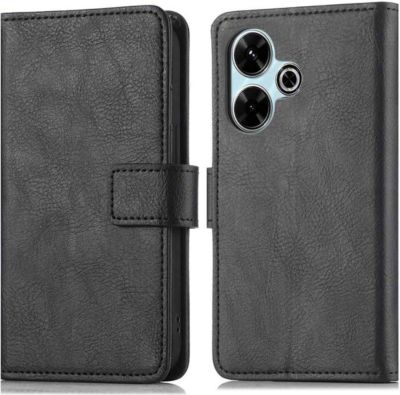 Coque étui IMOSHION pour Xiaomi Redmi 13 4G - Noir