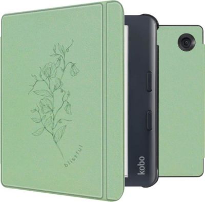 Etui IMOSHION pour Kobo Libra Colour - Floral Green