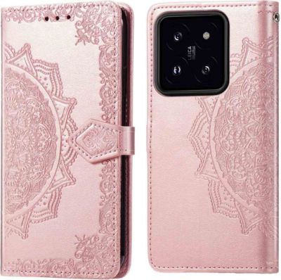Coque étui IMOSHION pour Xiaomi 14T - Rose Doré Coque étui IMOSHION pour Xiaomi 14T - Rose Doré