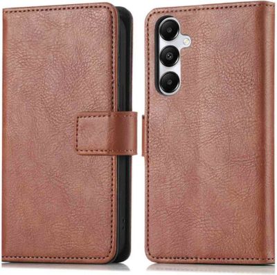 Coque étui IMOSHION pour Samsung Galaxy S25 / S24 - Marron