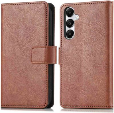 Coque étui IMOSHION pour Samsung Galaxy S25 Plus - Marron