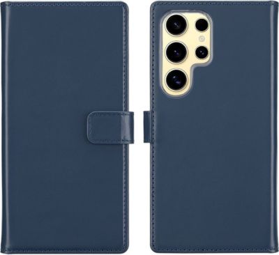 Coque étui SELENCIA pour Samsung Galaxy S25 Ultra - Bleu