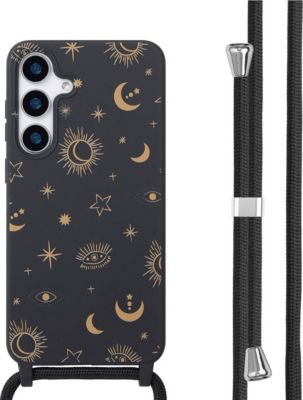 Coque avec cordon IMOSHION pour Samsung Galaxy S25 Plus - Sky Black