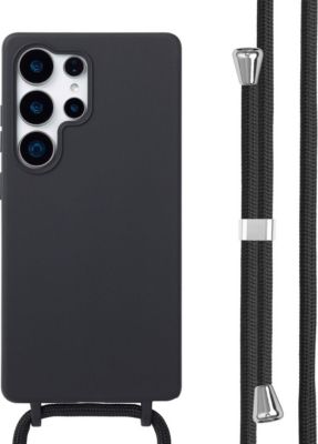 Coque avec cordon IMOSHION pour Samsung Galaxy S25 Ultra - Noir