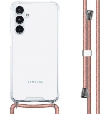 Coque avec cordon IMOSHION pour Samsung Galaxy A16 - Rose Doré