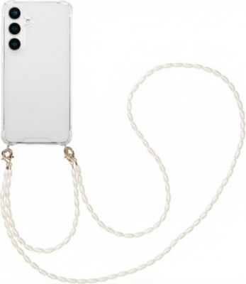 Coque avec cordon IMOSHION pour Samsung Galaxy S25 - Transparent
