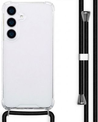 Coque avec cordon IMOSHION pour Samsung Galaxy S25 Plus - Noir